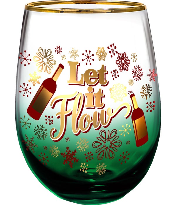 LET IT FLOW STEMLESS GLASS