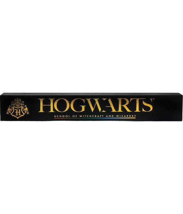 HOGWARTS LONG WOOD SIGN