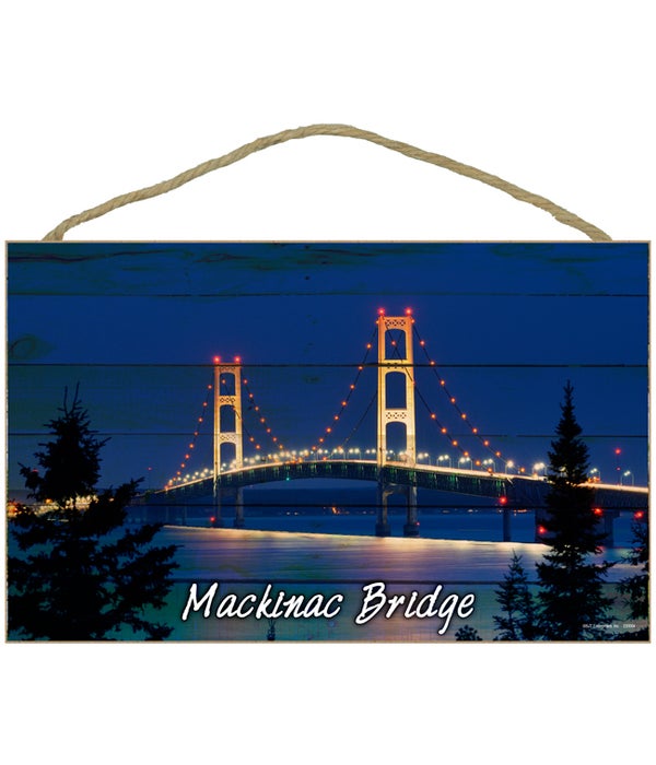 Mackinac Bridge - Plank style