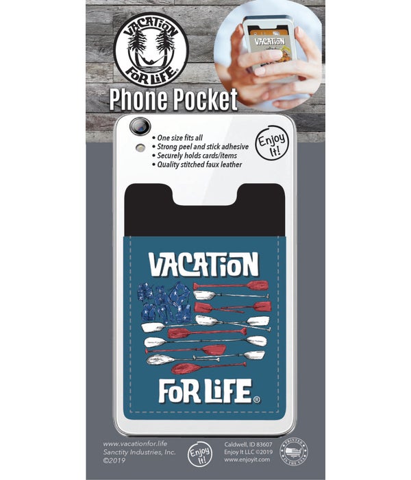 Paddle Flag Phone Pocket