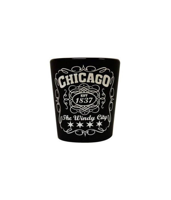 Chicago Matte Shot Glass