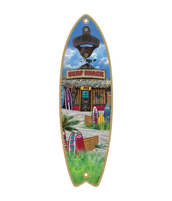 Surf Shack - Surfboard bottle opener - M