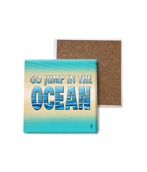 jump in the ocean - coaster - Michael Me