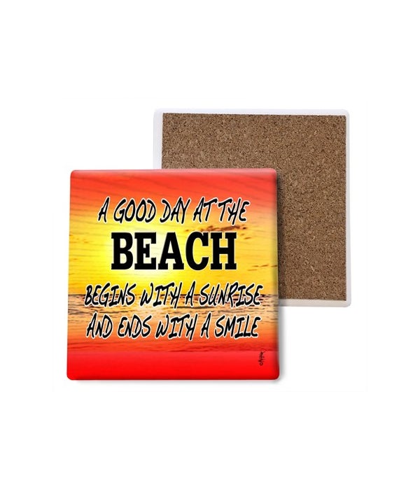 Beach Time - coaster - Michael Messina