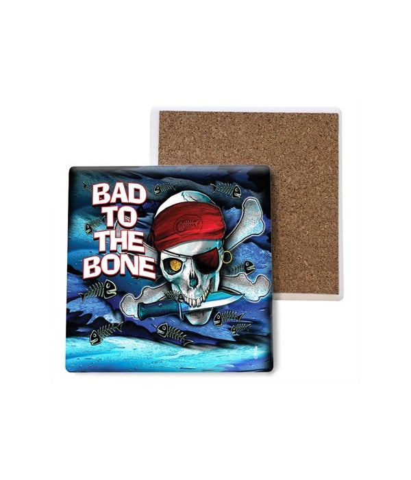 Bad to the bone - coaster - Michael Mess