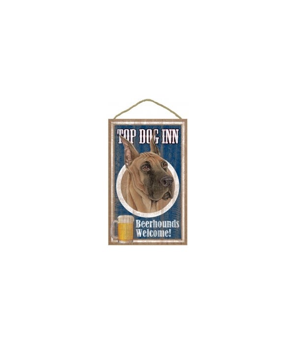 Top Dog Beerhound 10x16 Great Dane