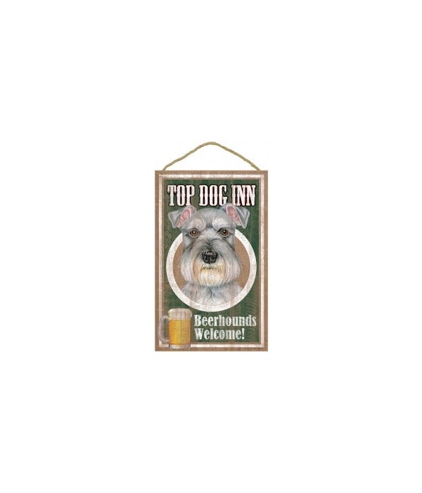 Top Dog Beerhound 10x16 Schnauzer