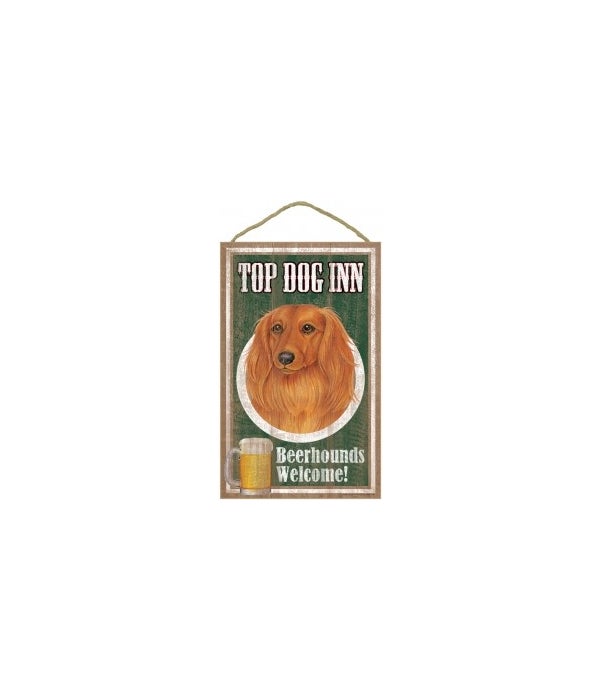 Top Dog Beerhound 10x16 Dachshund