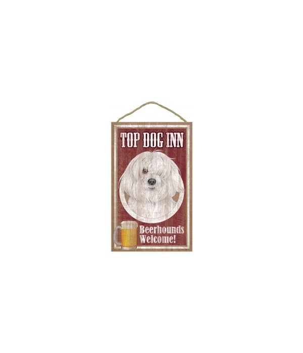 Top Dog Beerhound 10x16 Havanese