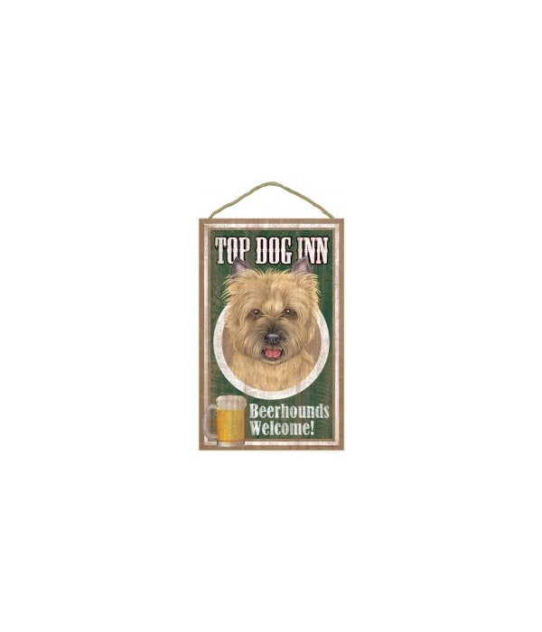 Top Dog Beerhound 10x16 Cairn Terrier Tn