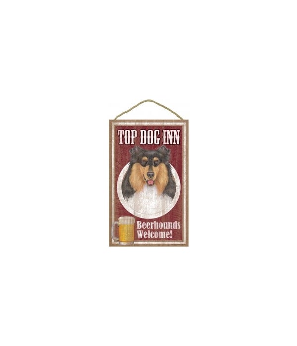 Top Dog Beerhound 10x16 Collie