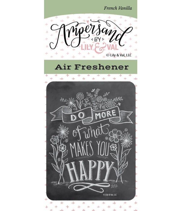 Makes you Happy Air Freshener (French Va