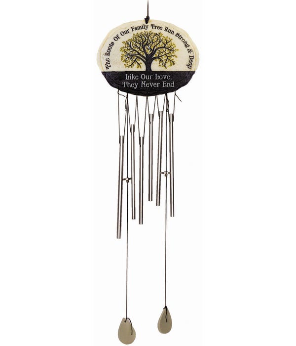 FAMILY TREE WIND CHIME