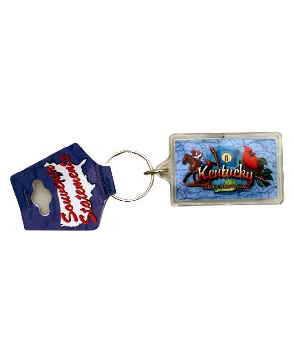 KY Keychain Lucite Elements