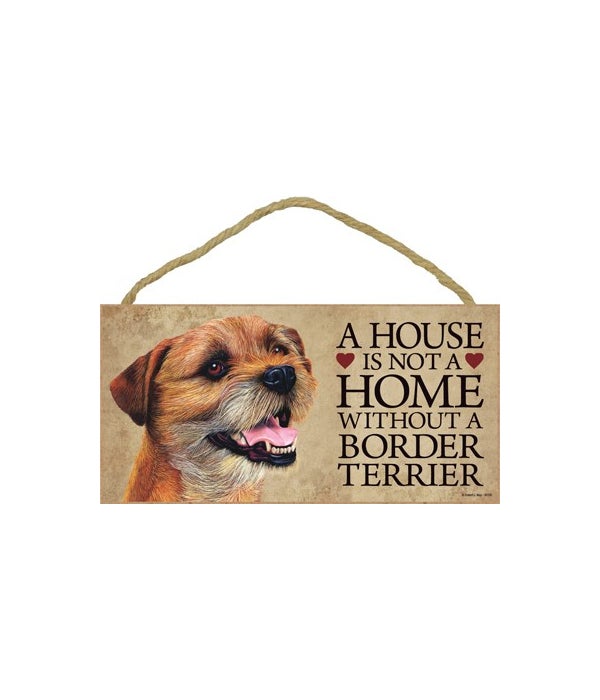 Border Terrier House 5x10