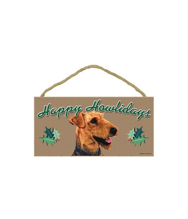 Airedale  Howliday 5x10