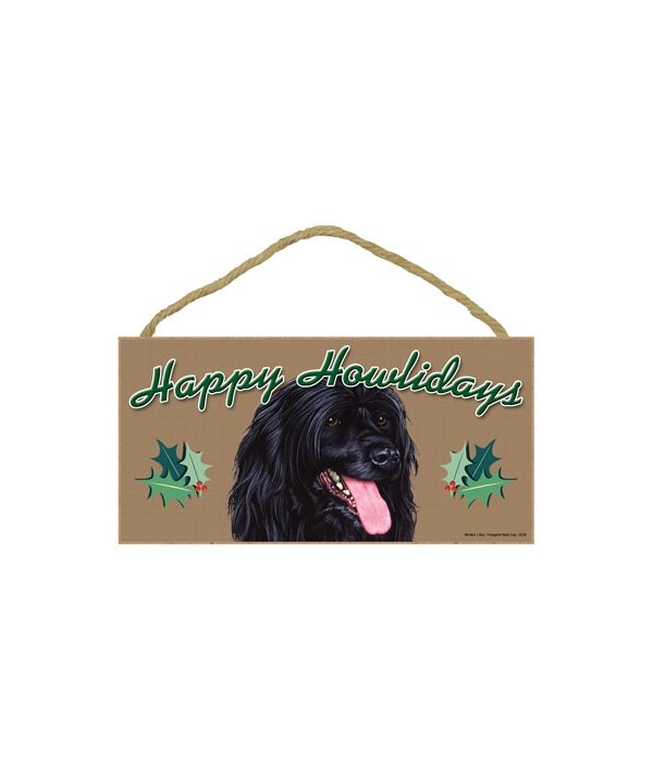 Portuguese Water Dog  Howliday 5x10