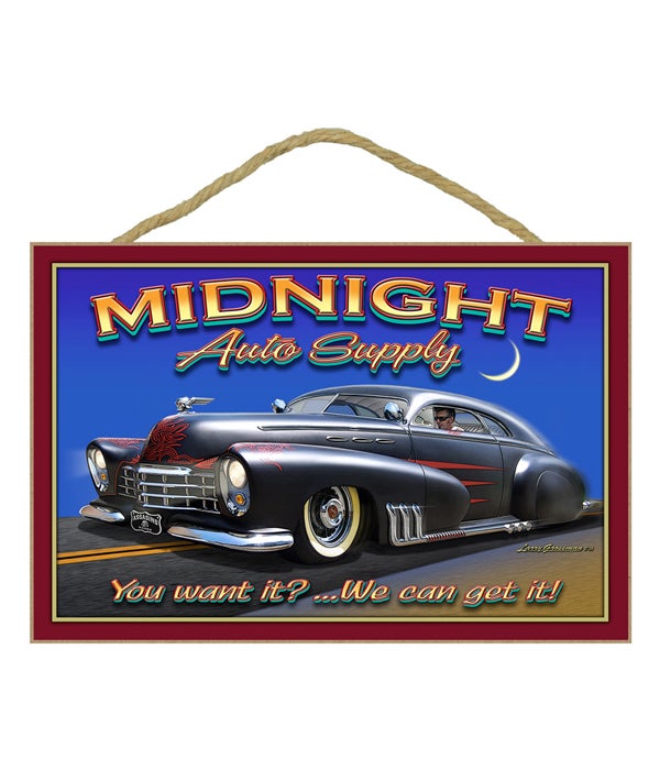 Midnight Auto Supply 7x10.5