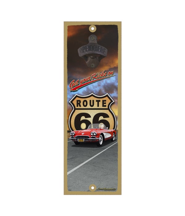 Get your kicks on Route 66 (Corvette)