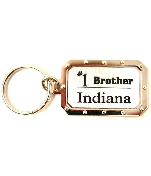 *#1 Brother - Indiana Keychain (Limited Inventory)