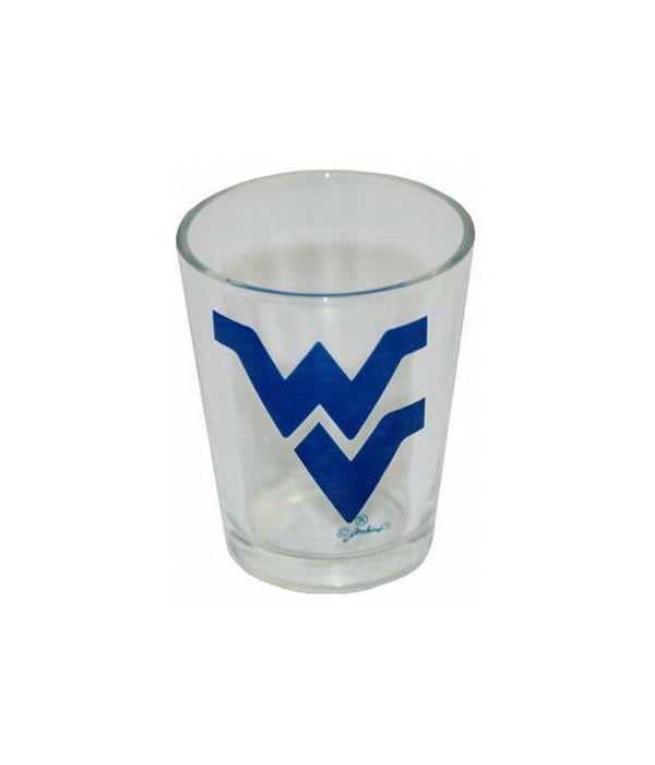 WV-U Shotglass Logo