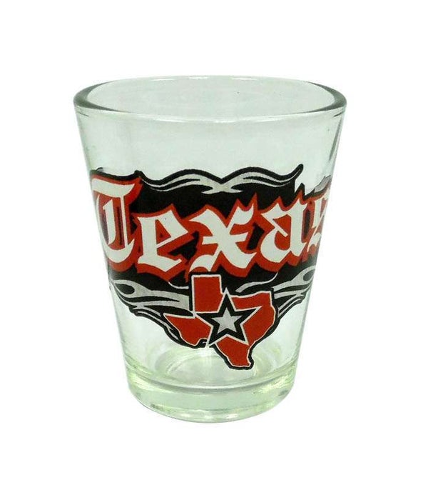 TX Shotglass Rock n' Roll
