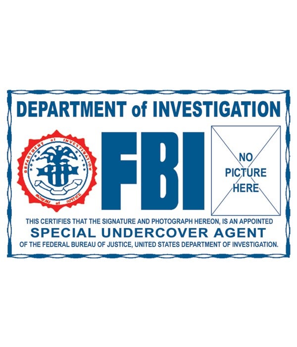 FBI Undercover ID