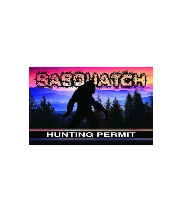 Sasquatch Hunting Permit ID