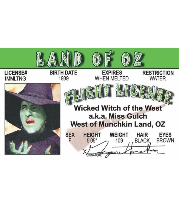 Wicked Witch of Oz ID