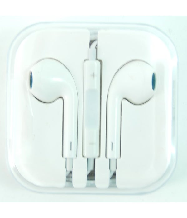 Earbuds- Handsfree/Apple-white