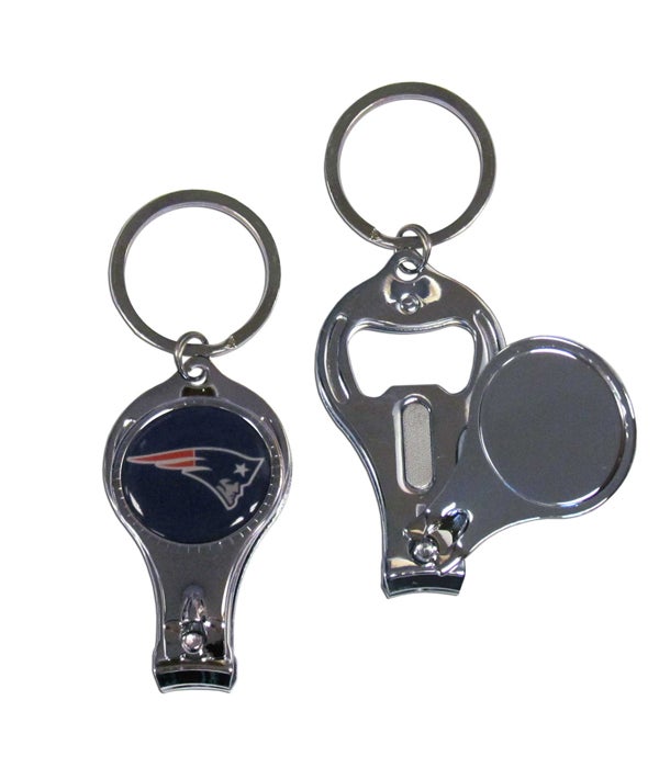3IN1 KEYCHAIN - NEW ENGLAND PATRIOTS