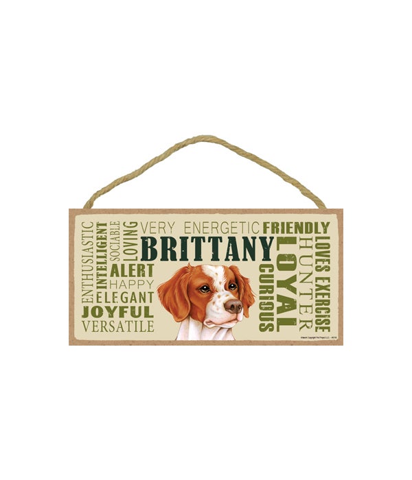 *Subway Style - Brittany 5x10 Sign