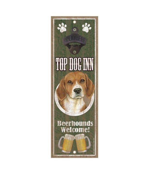 Top Dog Inn Beerhounds Welcome! Beagle