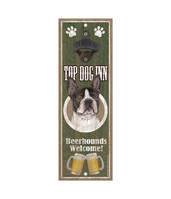 Top Dog Inn Beerhounds Welcome! Boston T