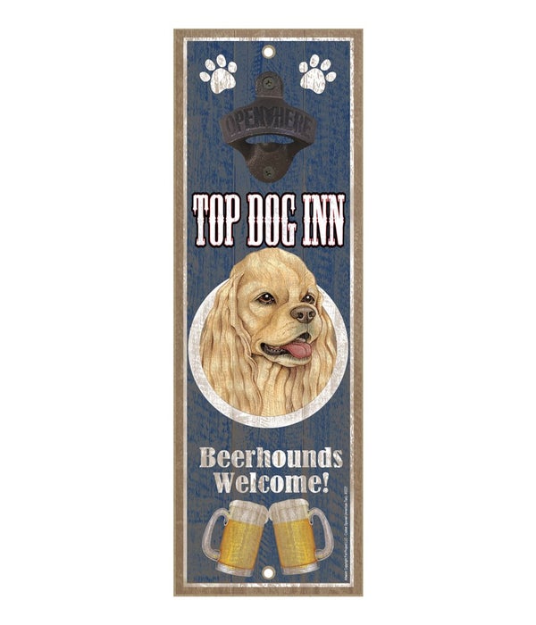 Top Dog Inn Beerhounds Welcome! Cocker S