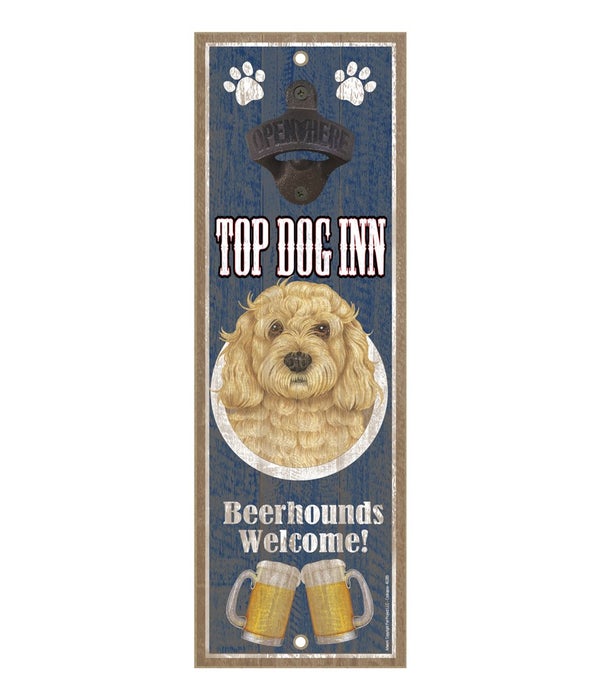 Top Dog Inn Beerhounds Welcome! Cockapoo
