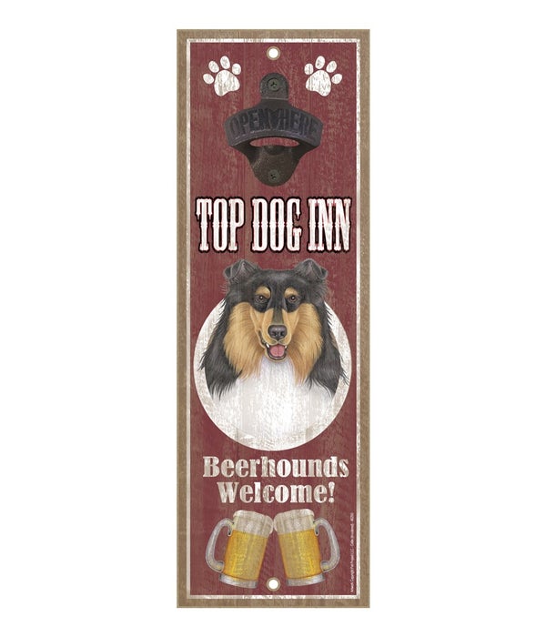 Top Dog Inn Beerhounds Welcome! Collie (