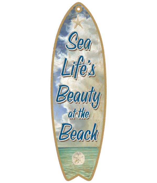 Sea Life's Beauty Surfboard