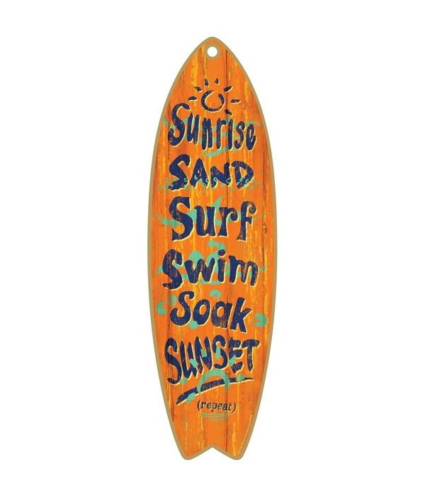 Sunrise to Sunset Surfboard