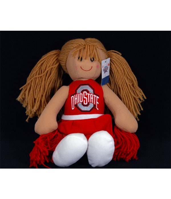 OH-S PLUSH DOLL CHEERLEADER 14IN