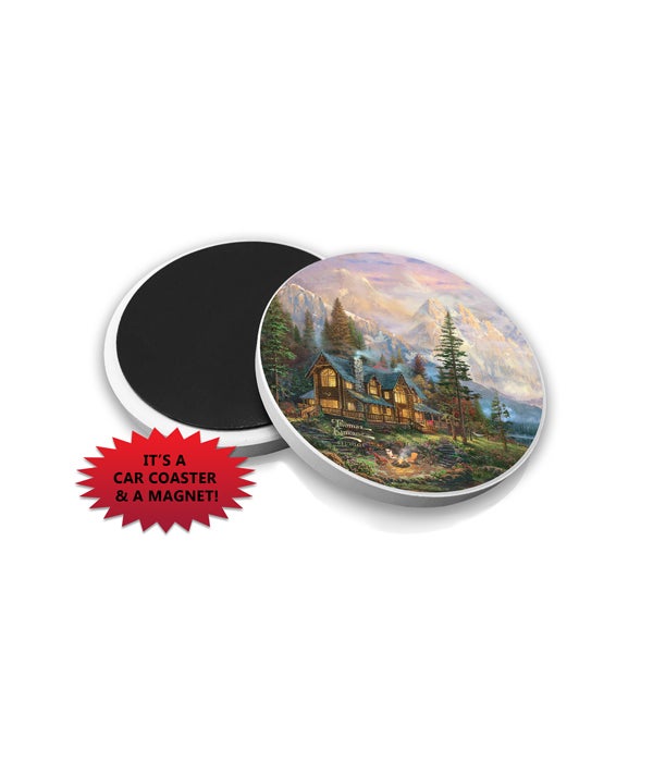 Cathedral Mountain Lodge CarCoasters Bulk