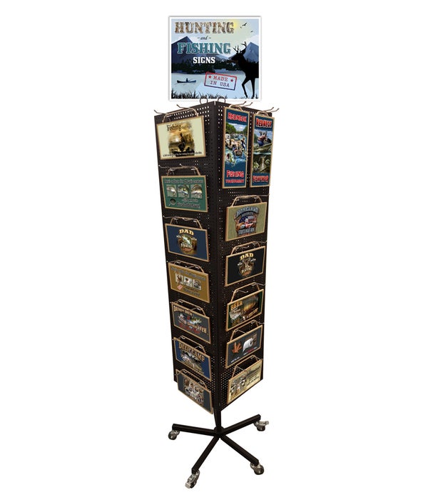 Great Outdoors Sign Display 168PC