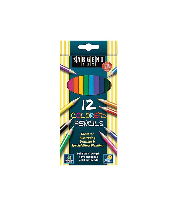 12 Pack of Colored Pencils
