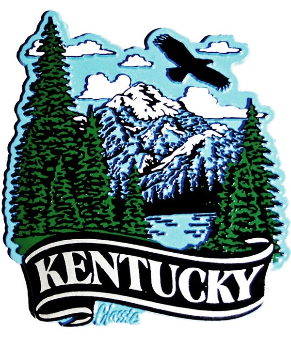 Kentucky Mountain banner magnet