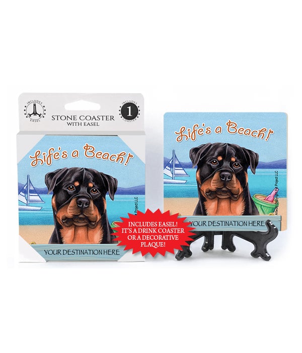 Rottweiler Coasters 1 pack
