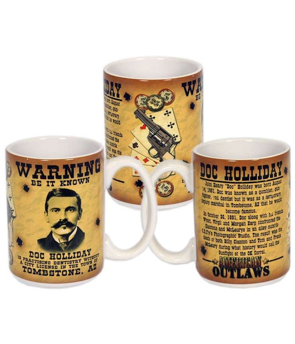 Doc Holliday Mug 6PC