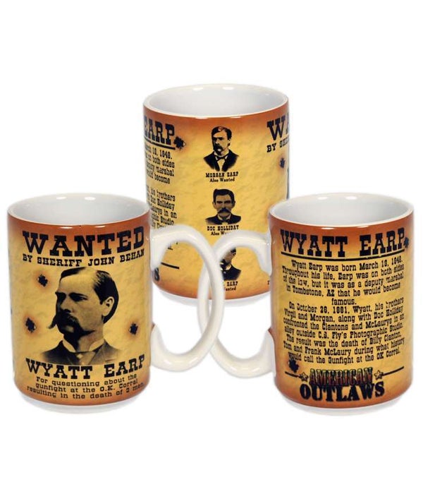 Wyatt Earp Mug 6PC