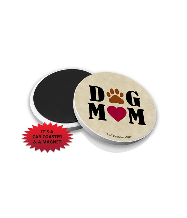 Dog Mom Bulk Car Coaster