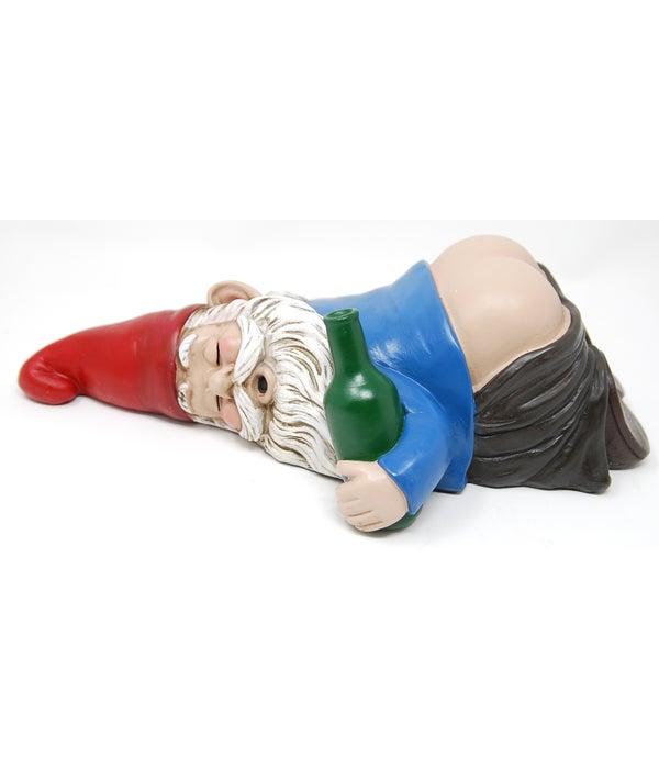 L14.25" Bottom's Up (Passed Out Gnome