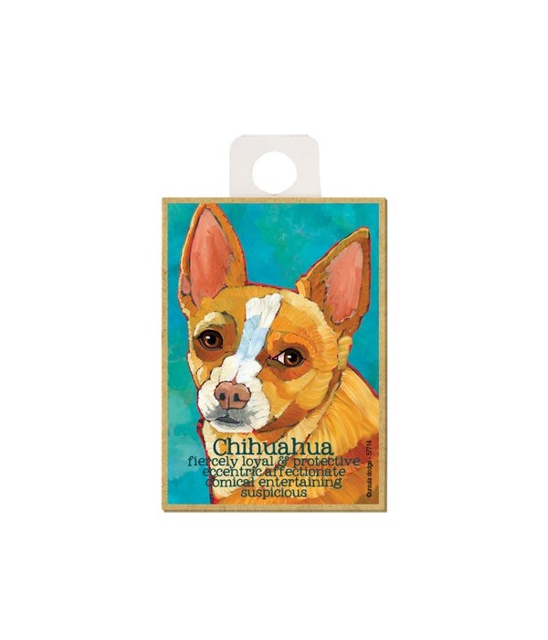 Chihuahua (red) Magnet